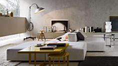 | LIVING ROOM | #Freestyle Sofas by #Molteni&C | gone away are the traditional mind sets to sofa seating to be limited to one view. When we being to see seating arrangements to be more versatile, we open up the flexibility of spaces being used in more ways than one. a #gaileguevara #furniture #favourite