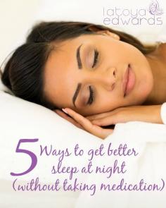 
                    
                        Do you struggle to fall asleep and stay asleep each night? I'm going to show you how to rest well at night in 5 easy steps. And 3 of them are FREE!
                    
                