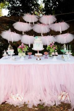 Baby Shower Or A Little Girl's B-Day Party Idea