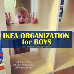 
                        
                            IKEA Boys Room Organization for the bedroom - including clothing and building sets.
                        
                    