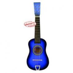 This beautiful Acoustic Guitar is the ideal toy for toddlers and children! It is a functional Acoustic Guitar which is perfect for pretend play. This Guitar is 23 inches in length and features a rosewood body lindenwood binding and 15 frets. Please note that this Guitar does NOT come tuned. To tune the Guitar we recommend tightening the screws on the tuning knobs.