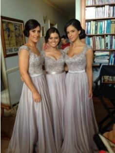 Maybe they are the close friends of the bride or cousins, so preparing perfect bridesmaid dresses for them is your mission.