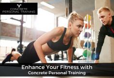Concrete Personal Training is the best option to get a  personal fitness training. We have years of experience in this field. Here, you will get fitness programs that are designed especially for your fitness goals. For further information, visit our website.