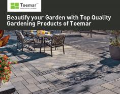 Toemar is known as Mississauga’s premier landscape and garden centre that has been providing quality products since 1979. We carry largest selection of products like interlocking pavers, patio stones, rocks and boulders, grass seed, topsoil, flagstone, sod, firewood and garden and landscape tools.