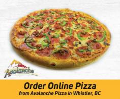 Hungry? Order pizza online from your favorite Avalanche Pizza. We are here to satisfy every Whistler pizza lover's cravings.