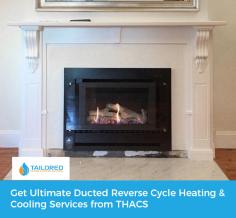Ducted reverse cycle system comprises some components that work together in order to keep your home, office or any space cool in summer & warm in winter. At Tailored Heating & Cooling Solutions, we install this system that will provide an exceptional level of comfort.