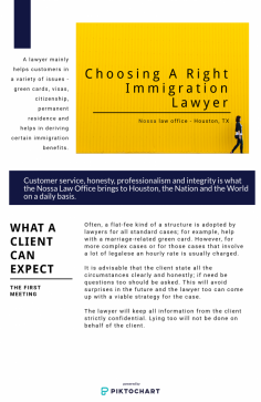 The Nossa Law Office provides professional legal services in the areas of Naturalization, Citizenship, K-1 Fiance Visas, Green Cards, Employment Based Visas, Student Visa, Deferred Action DACA, Removal of Conditions, Waivers, Investment Based Visas, VAWA, Asylum & Refugee, Consular Processing, and more.
http://www.nossalaw.com/
