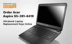 Need to replace damaged Acer Aspire S5-391-6419 Ultrabook laptop keys? Look no further than Replacement Laptop Keys. We deliver 100% original keys from the manufacturer that will perfectly fit and look like the remaining keys.