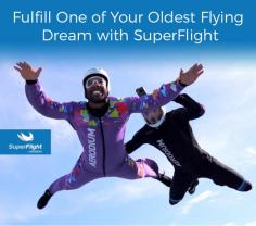 Visit SuperFlight for one of the best flying experience of your life. Here, you can fly in a safe environment without need to worry about anything at all. 