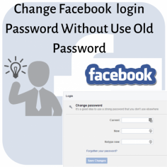 How to change a Facebook password without using your old password.
https://www.usatechblog.com/change-facebook-password/
 