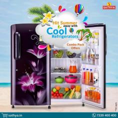 Keeping Vegetables fresh is first step towards Healthy living. Enjoy Fridge Online Shopping at Sathya Online Shopping with amazing discount offer.
https://www.sathya.in/refrigerator-2
https://www.sathya.in/direct-cool-refrigerator
https://www.sathya.in/frost-free-refrigerator
https://www.sathya.in/bottom-mounted-refrigerator
https://www.sathya.in/side-by-side-refrigerator
