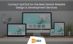 Get in touch with npiClick for getting the best dental web designing and development services in Hamilton Township, NJ. We design beautiful websites that deliver positive user experience for the patients without any stress. 