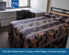 Get in touch with RCC Ottawa West if you are looking for a perfect hotel alternative in Ottawa West. Our space is equipped with various amenities, such as lounges, onsite laundry, kitchen facilities, outdoor activities, conference rooms, and more. 
