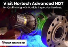 At Nortech Advanced NDT, we specialize in magnetic particle inspection services in Western Canada. It helps in detecting the surface and sub-surface defects in materials like iron, nickel, and cobalt.
