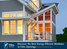 Föhn Openings is your one-stop source for discovering the best energy-efficient windows. We offer homes and business owners with superior quality windows that are customized to match their personal style.T
 