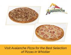 Avalanche Pizza is the ultimate Italian restaurant for those who are looking for the best thin crust pizza. We have a wide range of delectable pizzas and each one of them has a distinctly delicious taste, so you can visit the restaurant again & again. 