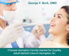 Hampton Family Dental is a premier provider of quality dental care services for adults. Whether you need a root canal therapy or sleep apnea treatment, our team can help you achieve and maintain healthy teeth and gums.
