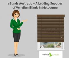 Need to buy quality Venetian blinds in Melbourne? Order online from eBlinds Australia. We stock Venetian blinds in a variety of designs and colours to suit your needs. Order now!