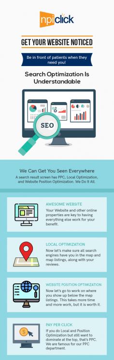 npiClick is one of the leading dental SEO companies in the USA. We have a team of dental marketing experts, committed to helping dentists and dental practices to find new patients.