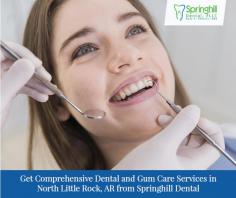 Visit Springhill Dental for safe and effective dental and gum care services in North Little Rock, AR. We use a non-surgical approach to treat gum infections. Get in touch today!	 