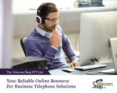 The Telecom Shop PTY Ltd. is your online resource to find new and refurbished telecommunications equipment from top manufacturers like Commander, Cisco, Panasonic, and LG Aria. Browse our vast collection of headsets, conference phones, IP/VOIP phones, DECT cordless phones, computer, headset parts, and accessories online and choose the one that suits your budget. 