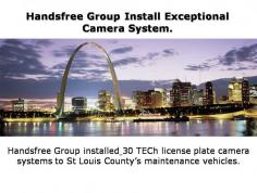 Handsfree Group installed 30 TECh license plate camera systems to St Louis County’s maintenance vehicles.

