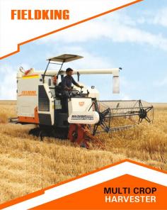 #Fieldking Multi-Crop Harvester with Straw chopper
"The Most innovative #Harvester for #StrawManagement best suitable for #wetlands and in harvesting variety of #crops"

https://www.fieldking.com/product-portfolio/combine-harvester/

Please reach out to us at exports@fieldking.com &
Queries from India, call us at +91-184-7156666