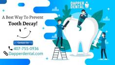 If you’re concerned about your dental health, then contact Dapper Dental office @ (407) 755-0936! We offer teeth cleaning treatment that will help you prevent several oral diseases such as dental cavities, gum diseases, mouth cancer, and tooth decay and loss. To know more about our treatment options, connect with us online!
