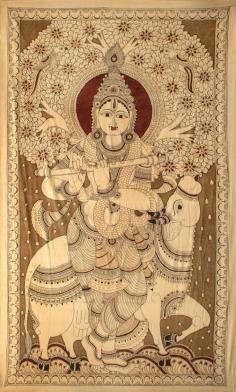 Get Haloed Venugopala on his Cow Surabhi - Kalamkari Paintings on Cotton by Exotic India Art

This is a fabulous Kalamkari painting consisting of Shri Venugopal Bhagwan, made up on cotton fabric and also known as Pattachitra. This vaishnav Kalakari (craft) is an alluring masterpiece depicting Lord Krishna with mother cow and is one the most creative composition of the Kalamkari School of Art.

Visit for Product: https://www.exoticindiaart.com/product/paintings/haloed-venugopala-on-his-cow-surabhi-PU99/

Paintings: https://www.exoticindiaart.com/paintings/

#paintings #indianpaintings #kalamkaripaintings #venugopalbhagwan #lordkrishana