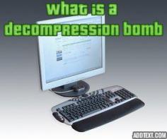 
Draw the outline of what is a decompression bomb
Draw the outline of what is a decompression bomb
However, After to much try on the computer to remove a malicious archive file in your computer storage data file, want to know what is a decompression bomb . Because after the identification you can save your computer execution, enjoy the high-speed data with disk space. In this process, Digiknowlogy plays the main role as a guide to all steps for remove to this file.

