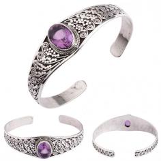 Get Sterling Silver Cuff Bracelet with Oval-Cut Amethyst

A jewelry is a symbol of love and commitment to the relationship for both yourself and others. This sterling silver bracelet is a widely used decorative and functional object for wealth, unity and thanks. Its circular cuffs are designed stylishly with an open and blunt end. Bracelets are a luxury wear that beautifies your wrist in the most elegant ways.

Visit for product: https://www.exoticindiaart.com/product/jewelry/sterling-silver-cuff-bracelet-with-oval-cut-amethyst-adjustable-size-LCI71/

Amethyst: https://www.exoticindiaart.com/jewelry/amethyst/Stone/

Stone: https://www.exoticindiaart.com/jewelry/Stone/

Jewelry: https://www.exoticindiaart.com/jewelry/

#jewelry #amethyst #stone #sterlingsilver #bracelet #indianjewelry #amethyststone #womenswear #fashion