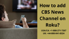 If you are facing any difficulties during the process and want to consult someone, then you can get in touch with our experts. They have the best tricks up their sleeves to help you add CBS News on Roku. Just dial toll-free numbers at USA/CA:  +1-888-271-7267 and UK/London: +44-800-041-8324. We are available 24*7.