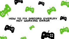 Discord Overlay Not Working is a common issue challenge for gamers . When as a gamer you notice this issue, it's usually heartbreaking. Here is how to fix it. https://bit.ly/3pazvYR