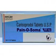 Pain-O-Soma 500 MG (Carisoprodol tablets) is indicated for the relief of discomfort associated with acute, painful musculoskeletal conditions in adults.