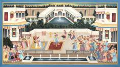 Watercolor Paintings On Silk - Dancing Court Scene
Dance in India is rooted from a long heritage of story telling, music, and love for the aesthetic and tradition. Be it for spiritual performance, rite of passage, or even for leisure, it is clear that many aspects of Indian culture are reflected through their dance and movement. This painting depicting a Dancing Court Scene is a great representation of how dance has transcended time from the myths up to the present.
Visit for Product: https://www.exoticindiaart.com/product/paintings/dancing-court-scene-WB76/
Mughal Paintings: https://www.exoticindiaart.com/paintings/Large/mughal/
Large Paintings: https://www.exoticindiaart.com/paintings/Large/
Paintings: https://www.exoticindiaart.com/paintings/
#paintings #art #larepaintings #mughalpaintings #silkpaintings #dancingcourtscene #watercolorpaintings