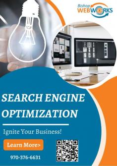 Success with SEO is Possible

How is your search engine campaign going? Try our search engine optimization services to find out how to make business progress. Reach us at 970-376-6631. 