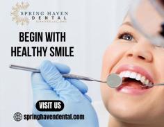 Protect Your Teeth with Dental Experts


Having a bright and healthy smile without pain or decay can reach good oral hygiene. Our dentist takes care of your teeth and gums for the entire family and makes your appearance beautiful. Ping us an email at info@springhavendental.com for more details.
