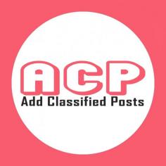 Looking for free classified ads where you can meet potential clients. Join ACP and post free classifieds for your business and services.

https://www.addclassifiedposts.com