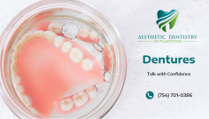 Affordable Dentures in Plantation


If you are missing one or more teeth but are hesitant to commit to operative treatment options, Aesthetic Dentistry of Plantation may suggest dentures for your consideration. For more info, visit our website. 