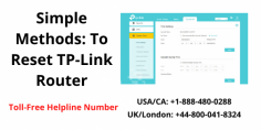 Are you finding the best solution to Reset TP-Link Router? Don't worry; you can take help from our experienced experts. Our experts are available 24*7 hours for you. Want to get to know more, get in touch with us at USA/CA: +1-888-480-0288 and UK/London: +44-800-041-8324. Read more:- https://bit.ly/3a39CFh