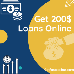 200 dollar loans online : Get Fast Cash USA
Apply for your 200 dollar loan online at GetFastCashUS and get the money you need! Get instant approval from top rated lenders for a $200 small loan now!
https://getfastcashus.com/get-200-dollar-loans-online.php