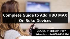 Now you can finally watch HBO Max on Roku devices, our guide explains how to Add HBO Max on Roku. If you Still face difficulty, no need to worry visit our website or get in touch with our experts. We are always 24*7 available for the best service. Just dial our toll-free helpline number for: USA/CA: +1-888-271-7267 and for: UK/London: +44-800-041-8324