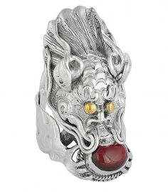Tibetan Dragon Sterling Silver Ring with Garnet Gemstone

In Tibet, dragons are not just a mythical curiosity; they are part of Tibetan life and culture. These mythical beasts are everywhere, from the beginnings of Tibet’s history, up until today. Like in many other countries in East Asia, the Tibetan dragon or Druk (also known as ‘brug and zhug), is an indispensable part of the nation’s cultural consciousness and identity. The country is even known as the “dragon in the land of snows.” But unlike its neighbors, the country treats dragons in a slightly different way.

Visit for Tibetan Dragon Sterling Silver Ring: https://www.exoticindiaart.com/product/jewelry/tibetan-dragon-sterling-silver-ring-with-garnet-gemstone-LCK76/

Garnet: https://www.exoticindiaart.com/jewelry/stone/garnet/

Stone: https://www.exoticindiaart.com/jewelry/stone/

Jewelry: https://www.exoticindiaart.com/jewelry/

#jewelry #stone #granet #gemstone #sterlingsilver #ring #designerring #tibetiandragon #silverring