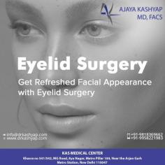 Medically known as blepharoplasty, it is performed with an objective to improve the appearance of lower eyelids, upper eyelids, or both.  The results of surgery are amazing giving areas surrounding your eyes rejuvenated look so that you can appear more alert and rested. It removes excess skin, fat and muscles from lower and upper eyelids improving the contour and giving you more youthful appearance.  

He is a Triple American Board Certified Cosmetic & Plastic Surgeon with over 30 years of experience in which 16 years in the U.S.A. & from the past 14 years he is in Delhi. You can learn more about him and see some of his patient's "before and after" pictures on his website - www.drkashyap.com

Book your appointment now.!!!!!!

You can ask for your appointment from our online booking portal as well as by calling us at +91-9818963662, +91-9958221982

#eyelid #uppereyelid #lowereyelid #blepharoplasty #eyebags #beforeandafter #realself #beauty #DrKashyap #cosmeticsurgery #plasticsurgeon #delhi #india
