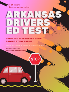 Every teenager who wants to drive legally in the state needs to complete drivers ed test of arkansas state. Also they needs to complete the basic or compulsory 30-hour training, and it’s actually quite difficult in a teenager’s life because of the heavy busy schedule. That's why we are presenting a driving school that offers online driving courses. Now study and learn the rules of driving from the comfort of your home.  