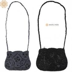 Densely Beaded Floral Silk Art Handbag

This is one glamorous potli you know you need. Just the thing to put your knick-knacks in, it has been fashioned to go with sarees and Indian suits. It is a statement black color interspersed with just the right bit of silver, and as such would go with a diverse range of colors and styles of ethnic wear. While it is sure to go with your choicest evening saree or suit, it would add the much-needed hint of bling to a relatively plainer number.

Handbag: https://exoticindiaart.com/product/textiles/densely-beaded-floral-handbag-ki55/

Bags and Accessories: https://exoticindiaart.com/textiles/bagsandaccessories/

Textiles: https://exoticindiaart.com/textiles/

#textiles #bags #bagsandaccessories #handmadetextiles #handmadebags #potli #smallhandbag #ladiespurse