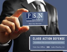 Extensive Experience In Legal Cases

We practice revealing multifunctional federal defense strategies. Our team works for the complete solution for all kinds of class action exercises as per the client's requirements and policies with excellent track records. To know more fax at (337) 436-9637.