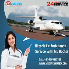 Medivic Aviation Air Ambulance Services in Patna renders immediate and secure patient transportation convenient from one city hospital or home to another city hospital. The therapeutic team is always present to give the best medical treatment to the emergency sufferer during the relocation process.

Website: https://www.medivicaviation.com/air-ambulance-service-patna/