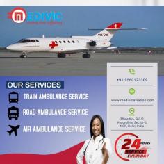 Get low-amount ICU emergency Air Ambulance Service in Delhi anytime and from any place by Medivic Aviation air ambulance service provider. We render quick and safe patient transportation services for those who are actually in a dangerous situation. It confers excellent medical stuff like a ventilator, oxygen cylinder, ICU and CCU setup, ventilator, and cardiac monitor, etc. to save the patient’s life.

Website: https://www.medivicaviation.com/