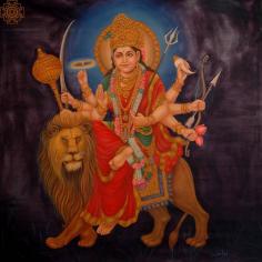 Simhavahini Devi Durga Oil Painting - Beauty And Ferocity

The simhavahini Devi Durga is a sight to behold. She is a powerful feminine presence, born to annihilate adharma at the very root. She fulfills a purpose that is beyond the scope of the entire Hindu deva pantheon, Mahishasuravadha, or the slaying (‘vadha’) of the buffalo-demon (Mahishasura). She is as strong as She is beautiful, as invincible as She is fair, as omnipotent as She is nariroopa (womanly manifestation).

Durga Oil Painting: https://www.exoticindiaart.com/product/paintings/simhavahini-devi-durga-beauty-and-ferocity-or18/

Oil Paintings: https://www.exoticindiaart.com/paintings/oils/

Hindu Goddess: https://www.exoticindiaart.com/paintings/hindu/goddess/

Hindu Painting: https://www.exoticindiaart.com/paintings/hindu/

Paintings: https://www.exoticindiaart.com/paintings/

#paintings #hindugoddess #oilpaintings #durgapaintings #durgaoilpaintings #hindu #hindupaintings #indianart #hinduart